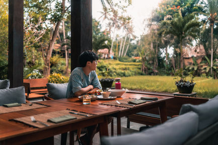 Interior at Dedaara Eateries at AnandaDara Ubud