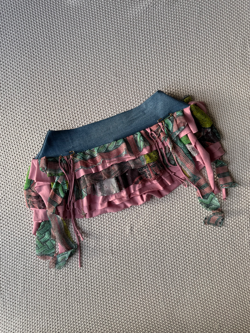 Μικρογραφία: Mosaic Ruffle Skirt