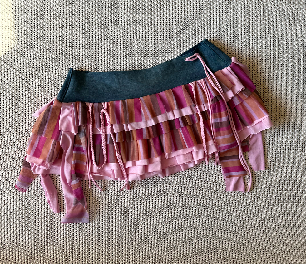 Thumbnail: Stripe Ruffle Skirt