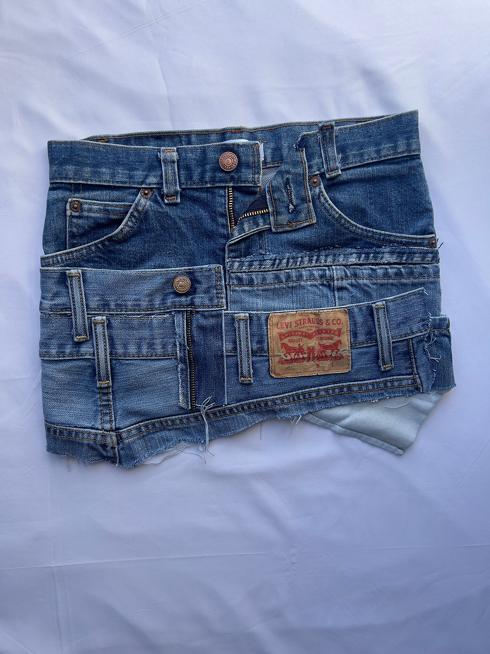 Thumbnail: Reworked Levi's Skirt (XS)