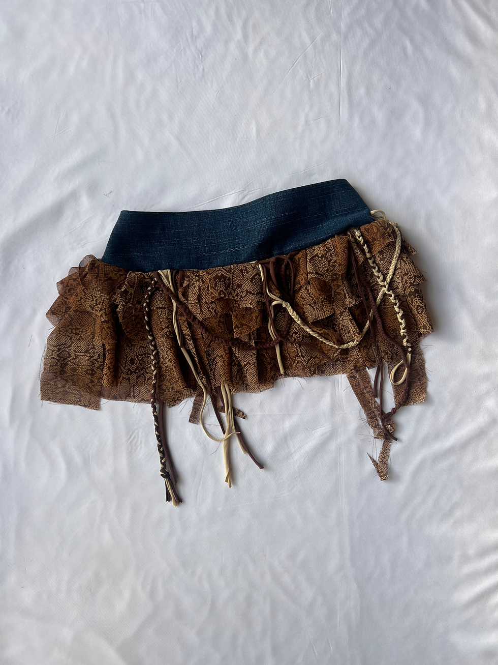 Thumbnail: Distressed Ruffle Skirt