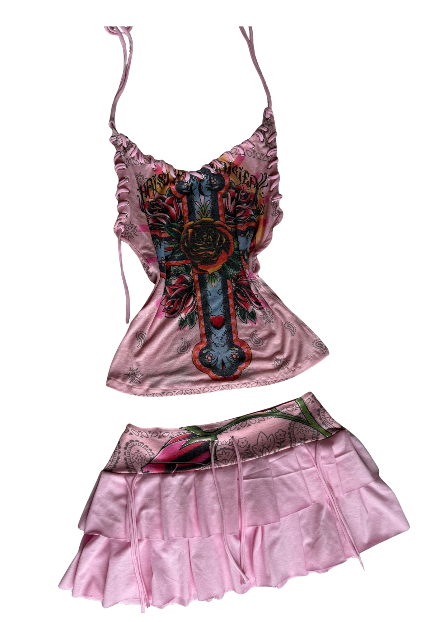 1 Of 1 Christian Audigier Ruffle Set (S-L)