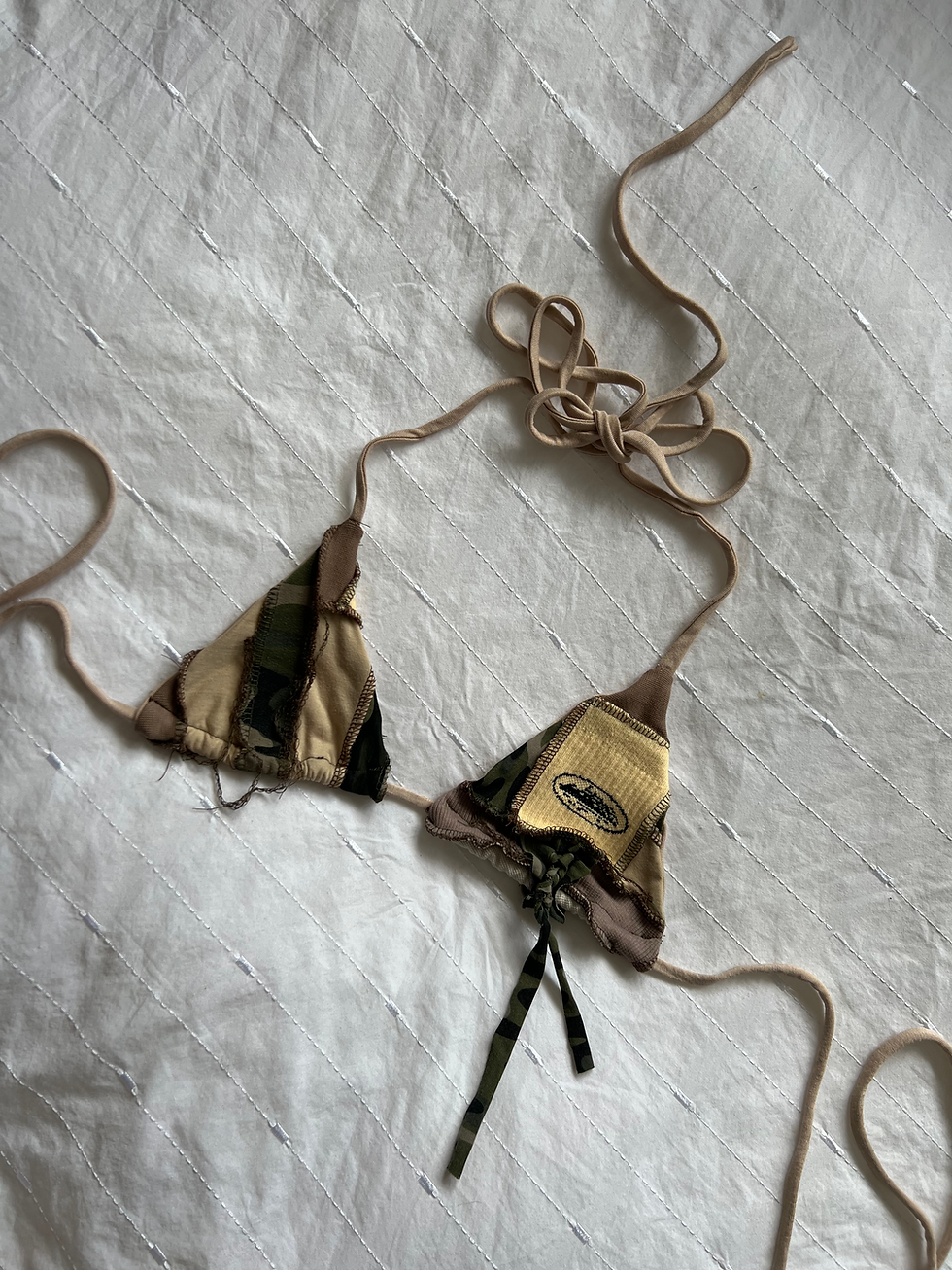 Μικρογραφία: Reworked Patchwork Corteiz Bra