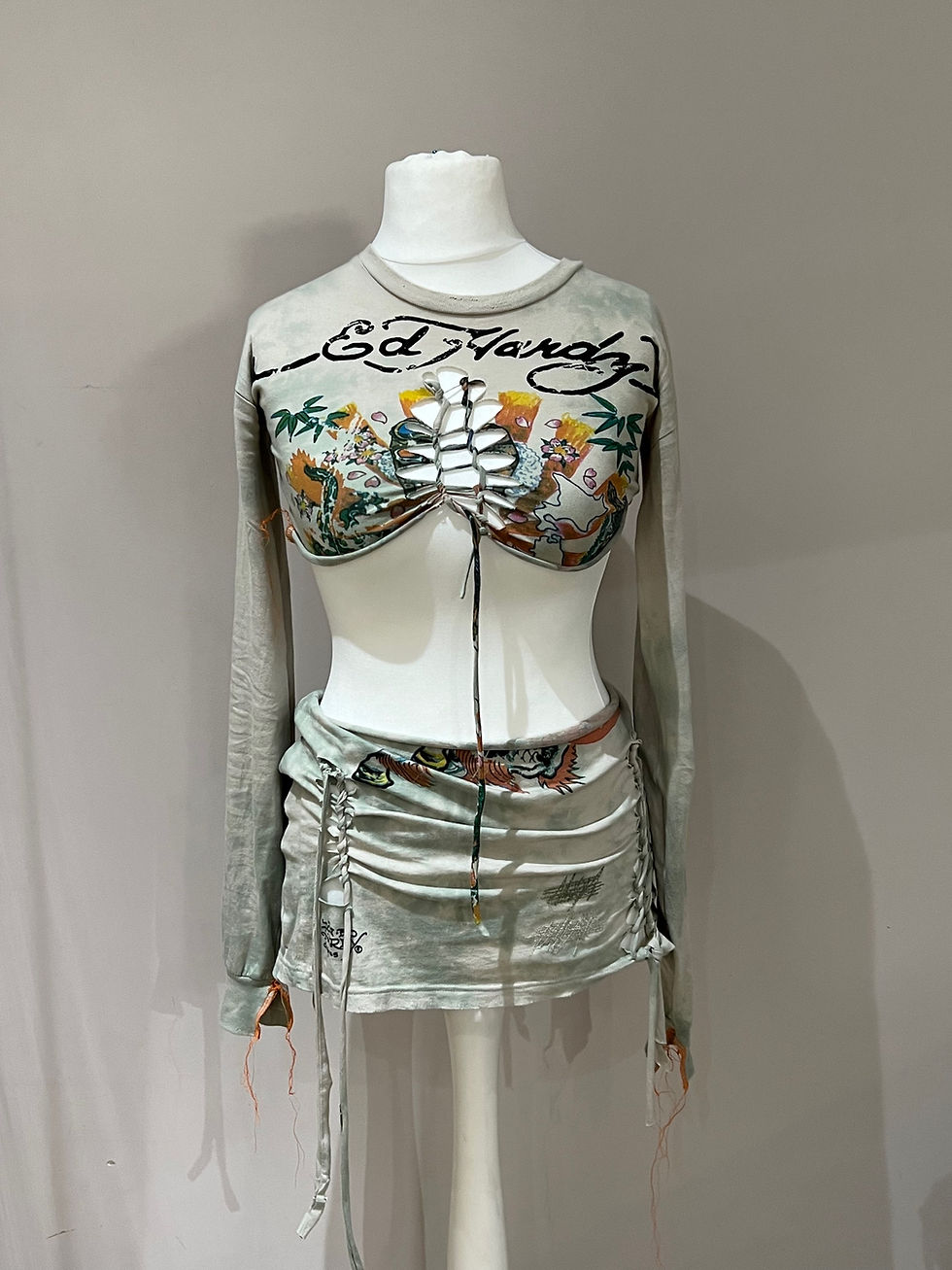 Miniature : Sage Green Ed Hardy Rework