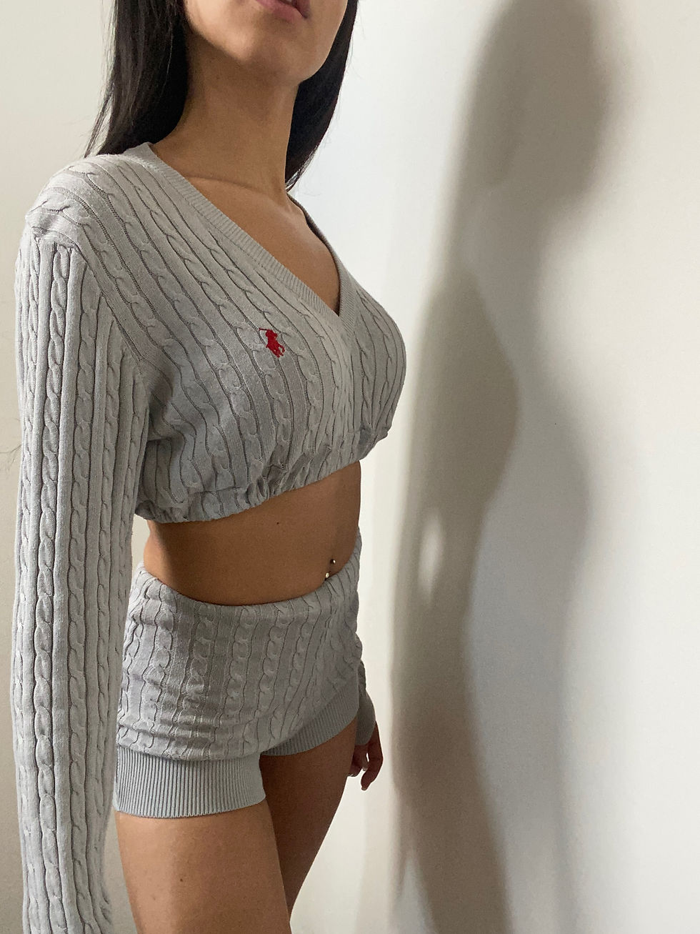Miniatura: Grey Ralph Lauren Sweater Set