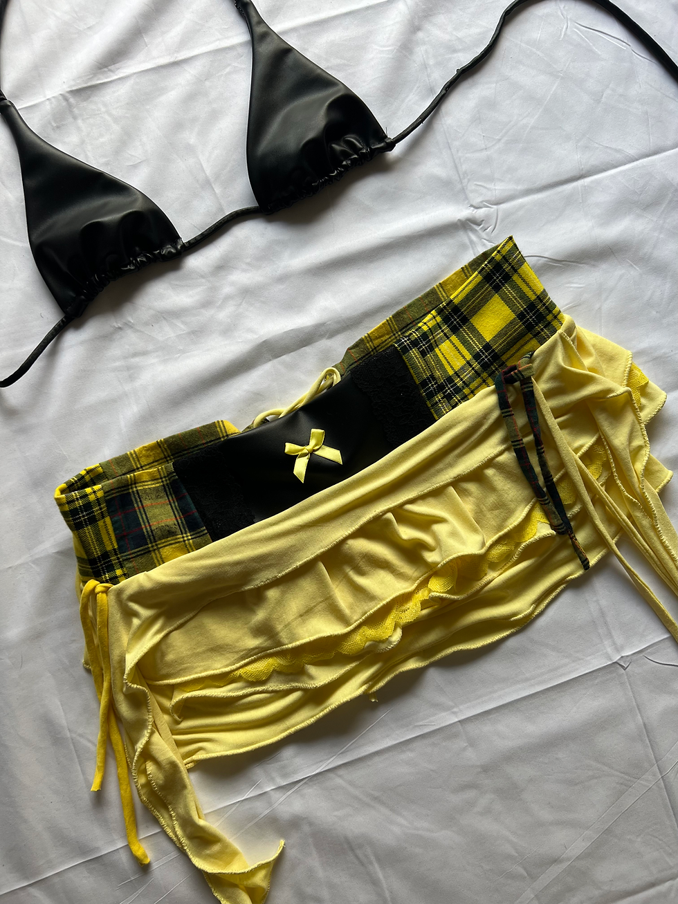 Thumbnail: Tartan Ruffle Set