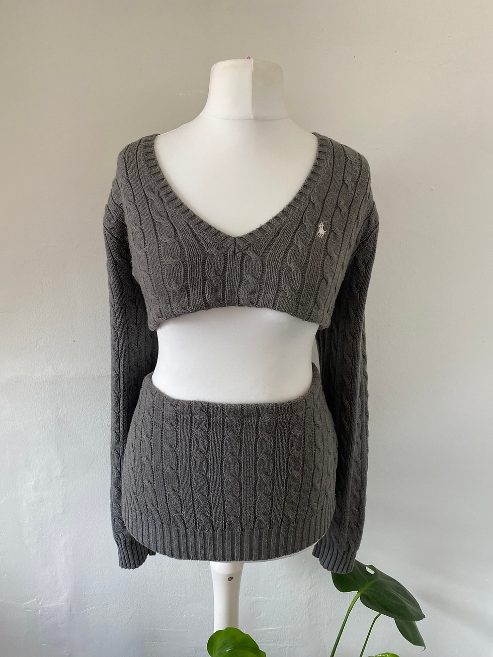 Miniaturbild: Grey Ralph Lauren Knit Set
