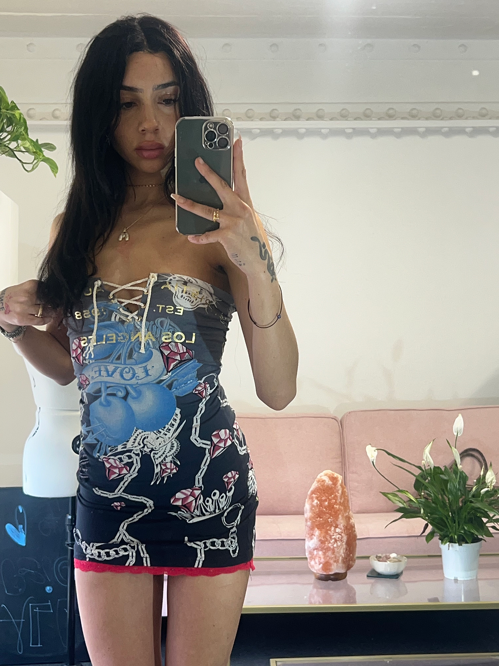 Miniature : Ed Hardy Rework  (UK XS/S)