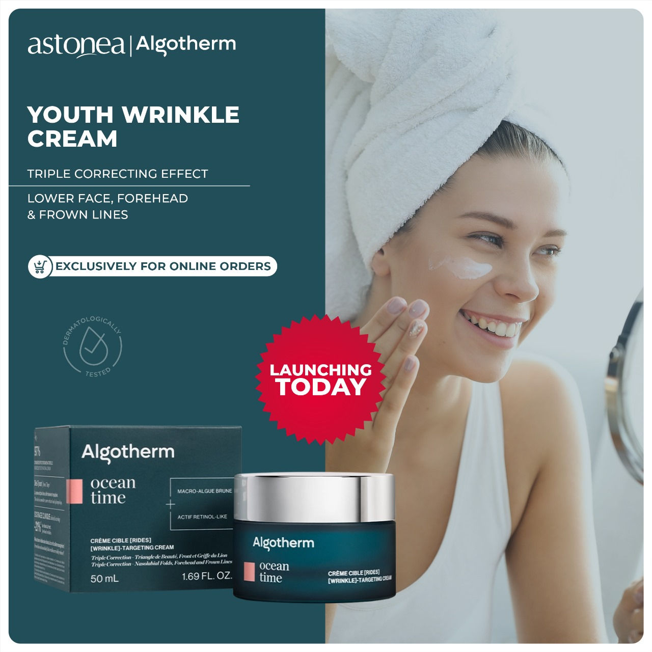 Algotherm Wrinkle Targeting Cream 50ml