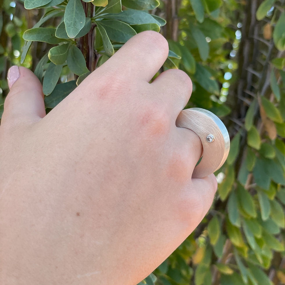 Thumbnail: Modern Silver Ring