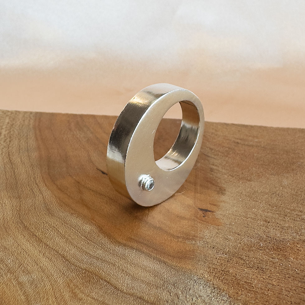 Thumbnail: Modernist Ring - Silver