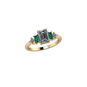 Art Deco Inspired Engagement Ring