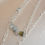 Thumbnail: Tranquility Garden Lariat Necklace - Silver, Watermelon Tourmaline and Moonstone