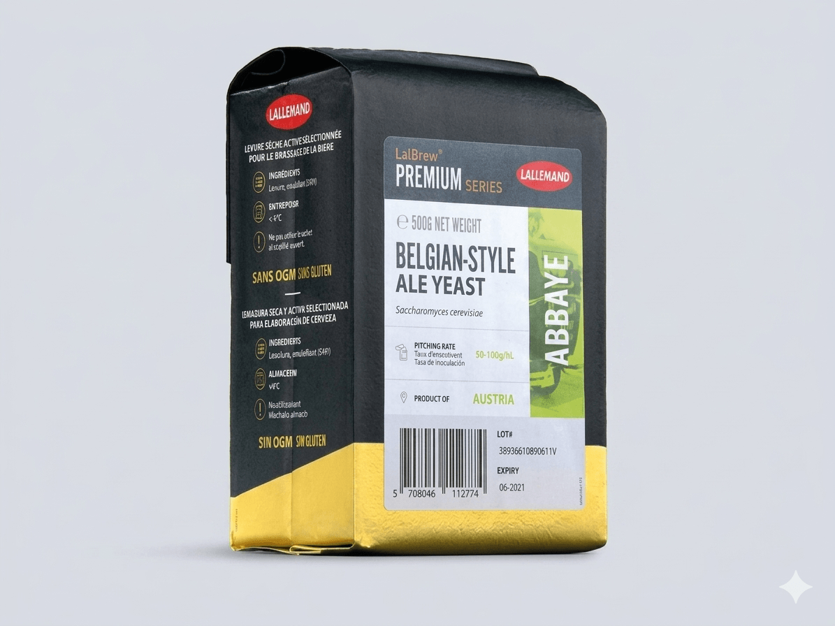 Trockenhefe Stamm Abbaye 500g