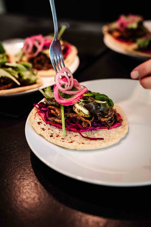 The chef preparing a plant based organic meal for the hummingbee pregnancy retreat guests