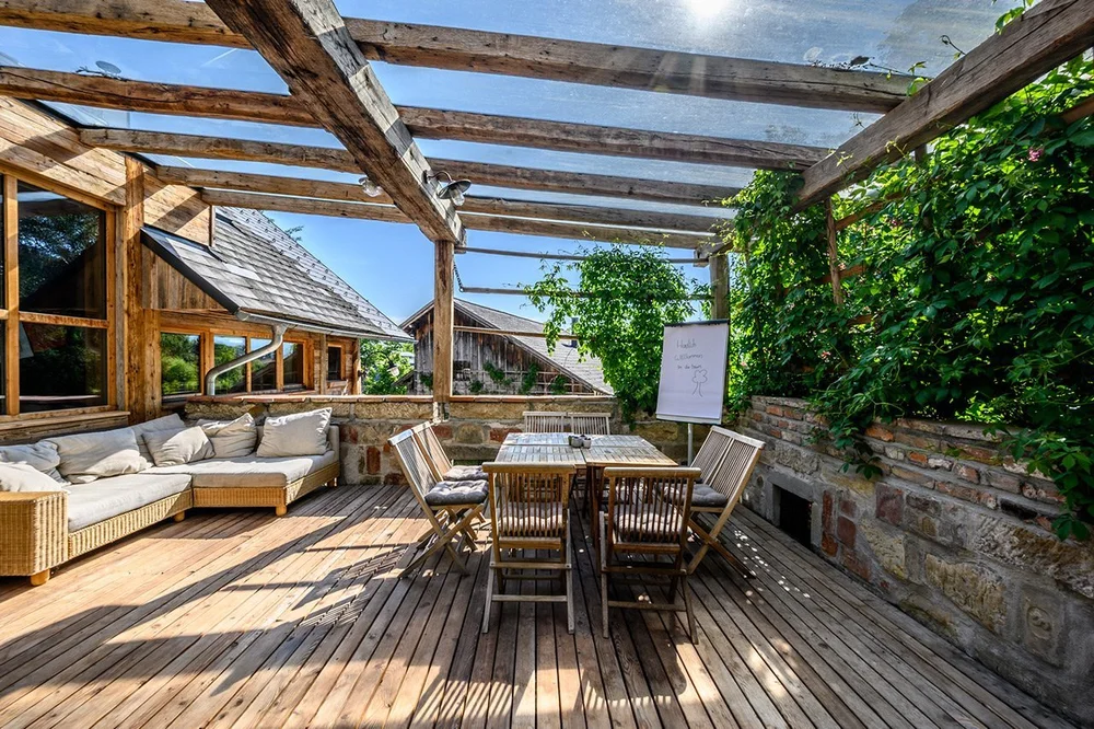 class room outside of Song of the Mother Retreat by Be Your Muse