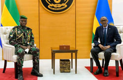 Gabon-Rwanda: le président Brice Oligui Nguema à Kigali pour une visite de travail et d’amitié
