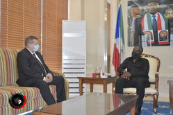 Guinée Equatoriale : le vice-président reçoit l'ambassadeur de Russie