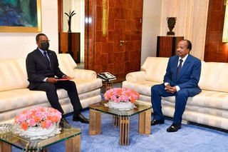 COOPERACIÓN SUR-SUR: PAUL BIYA RECIBE A UN EMISARIO DE OBIANG NGUEMA