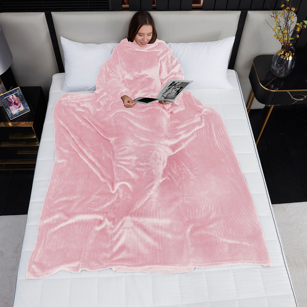 Thumbnail: Wearable Lounge Blanket