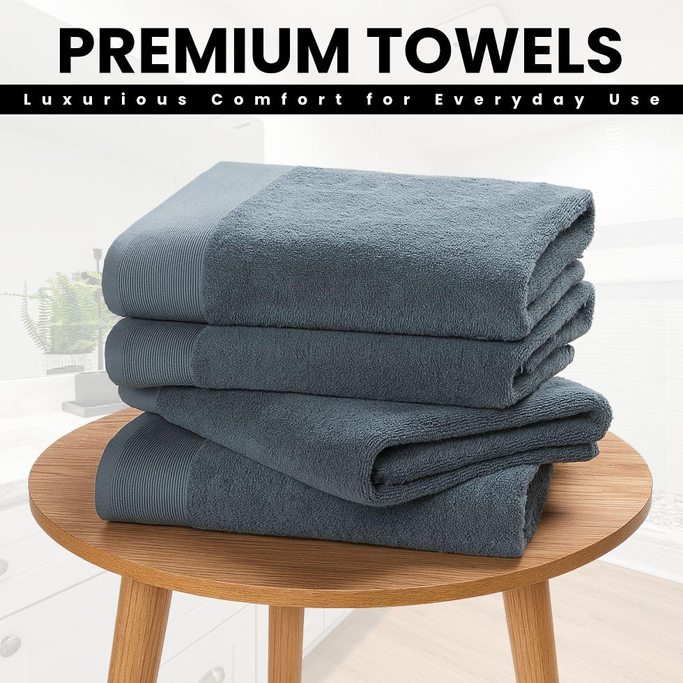 Thumbnail: Luxe Collection 4 Piece Egyptian Bathsheet Set