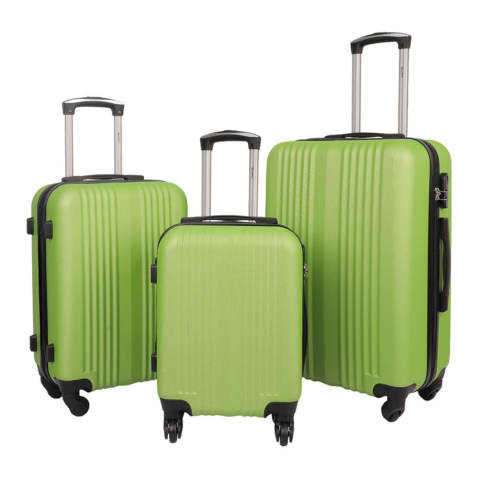 Thumbnail: Stripe 3 Piece Luggage Set