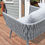 Thumbnail: 4 Piece Woven Grey Furniture Set