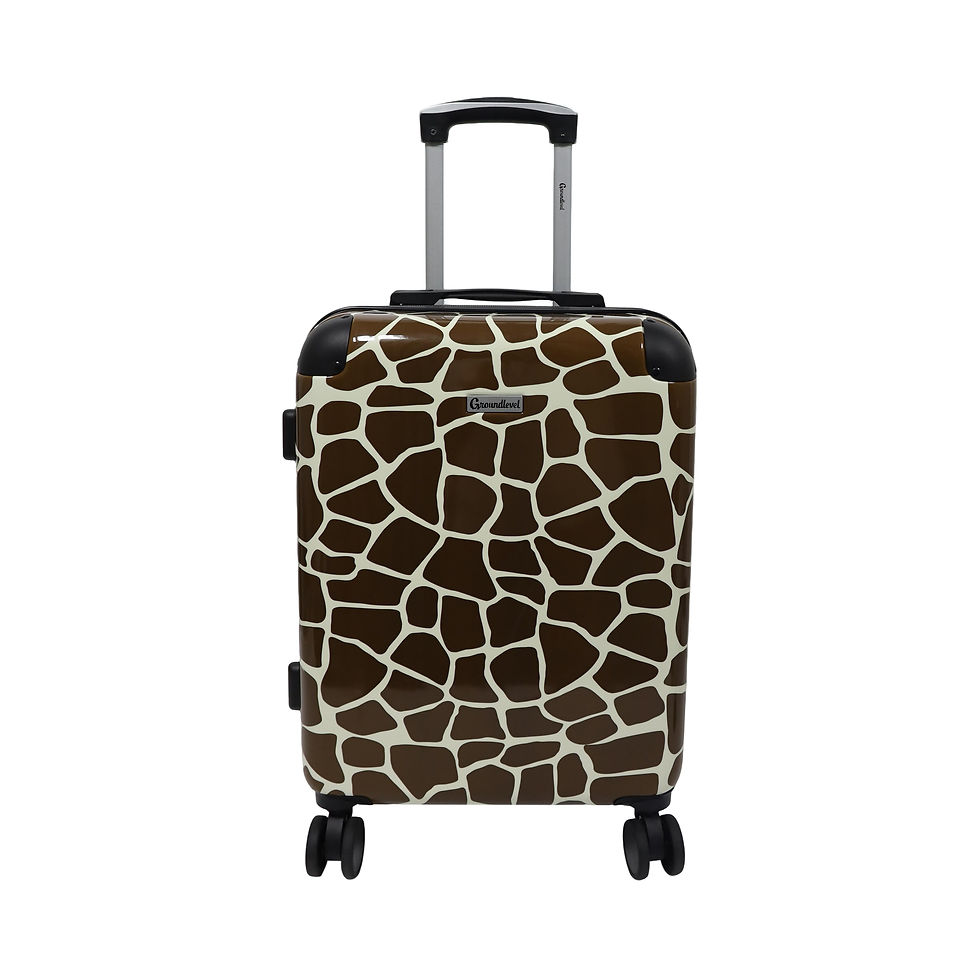 Thumbnail: Animal Print Hard Shell Cabin Suitcase
