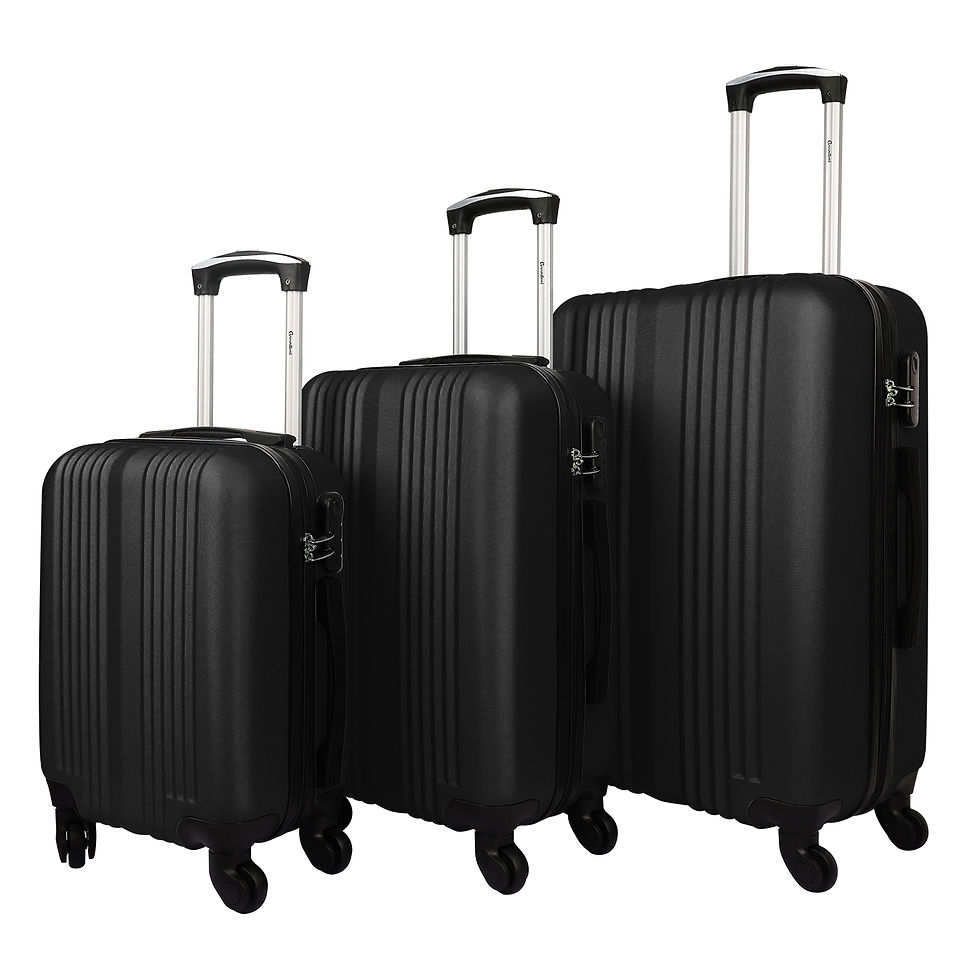 Thumbnail: Stripe 3 Piece Luggage Set