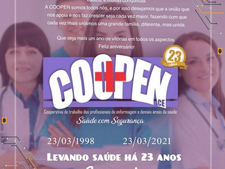 LEVANDO SAÚDE HÁ 23 ANOS