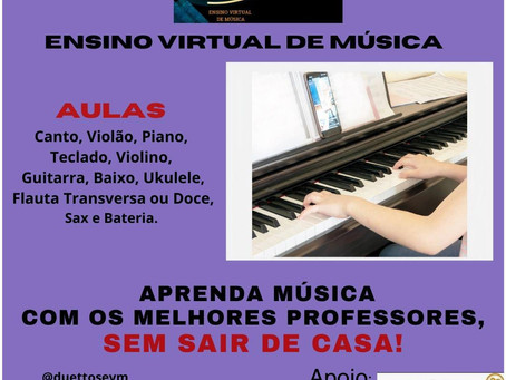 COOPEN realiza parceria com a DUETTOS EVM - Ensino Virtual de Música