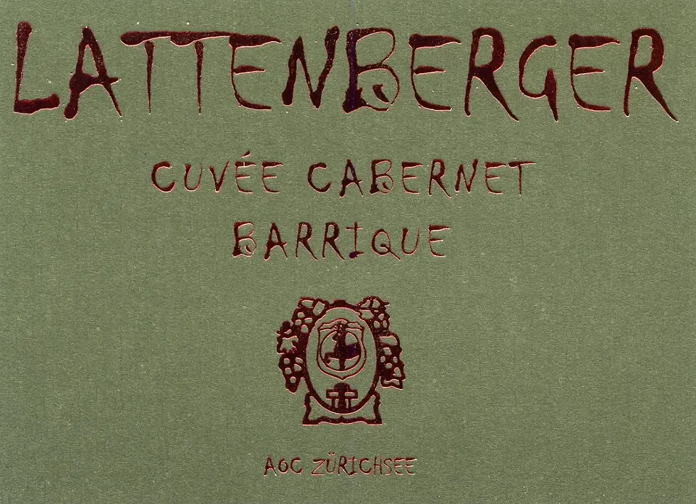 Lattenberger Cuvée Cabernet Barrique