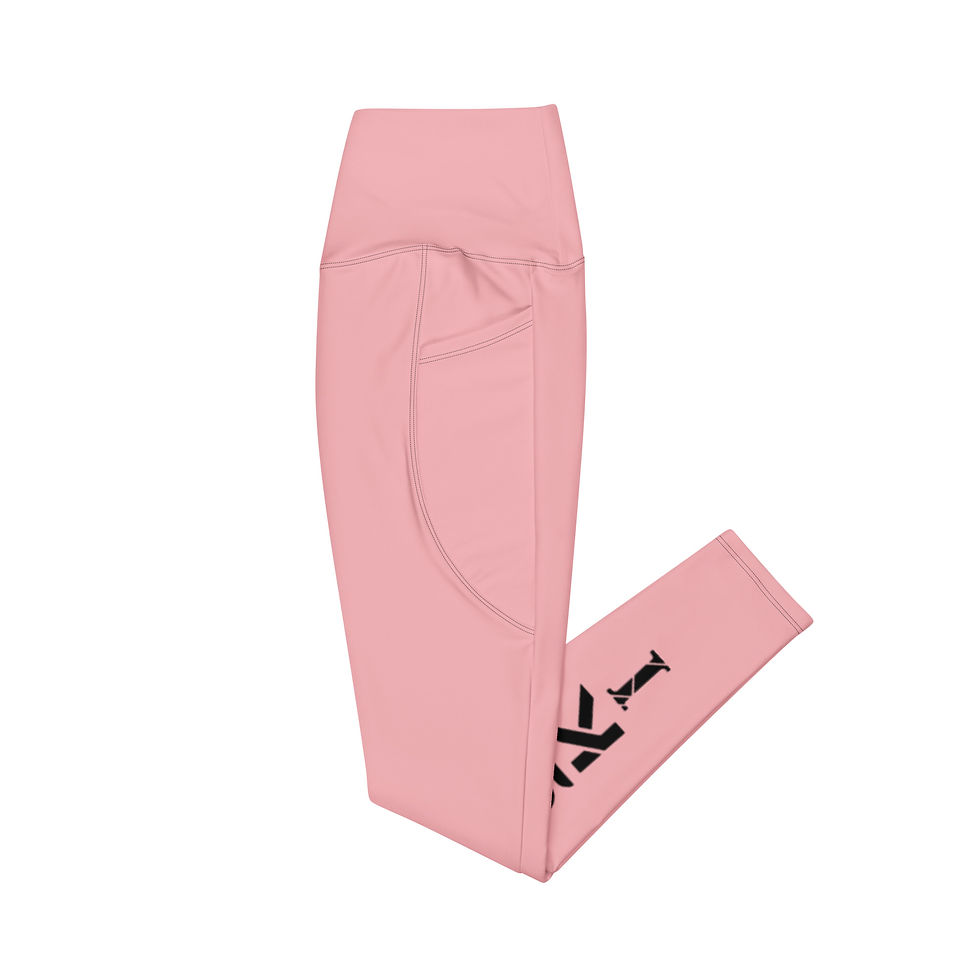 Thumbnail: Pink WSKI Leggings with pockets