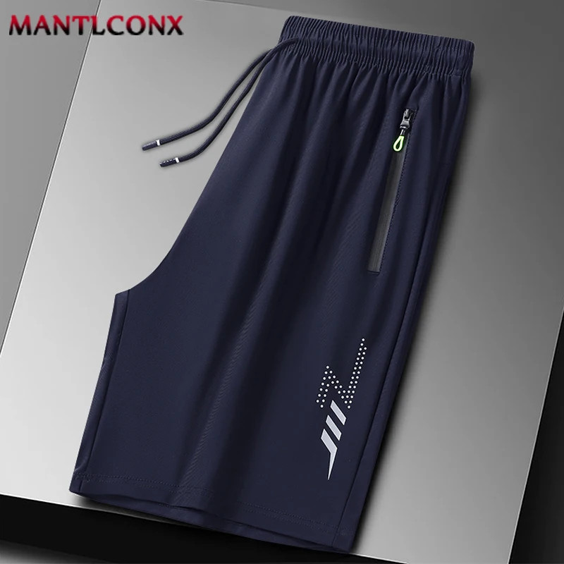 Thumbnail: New Fashion Sports Shorts Men Breathable Quick Dry Men's Short Pants Men