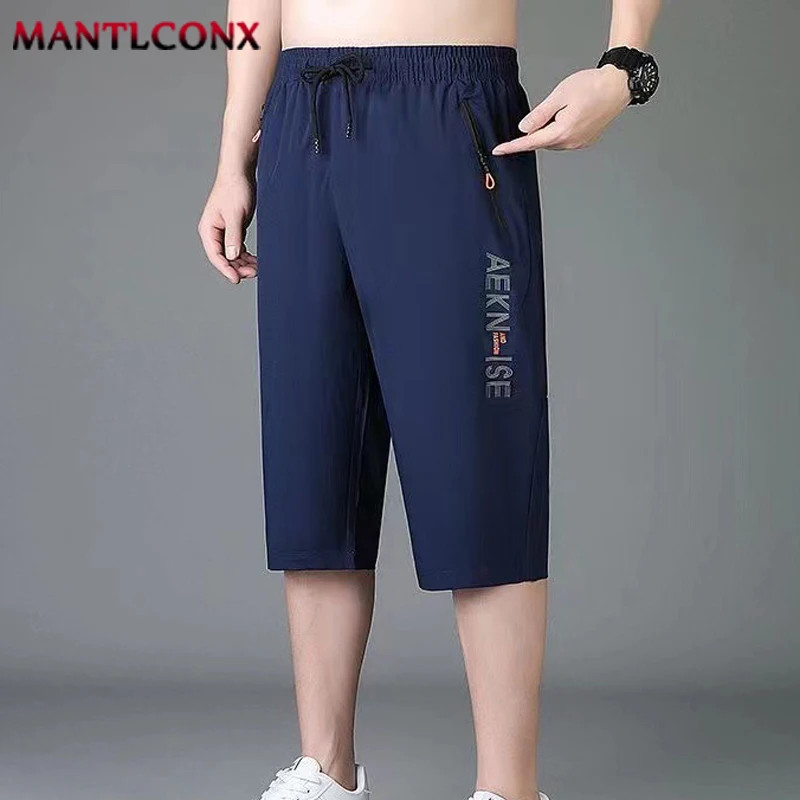 Thumbnail: New Fashion Sports Shorts Men Breathable Quick Dry Men's Short Pants Men