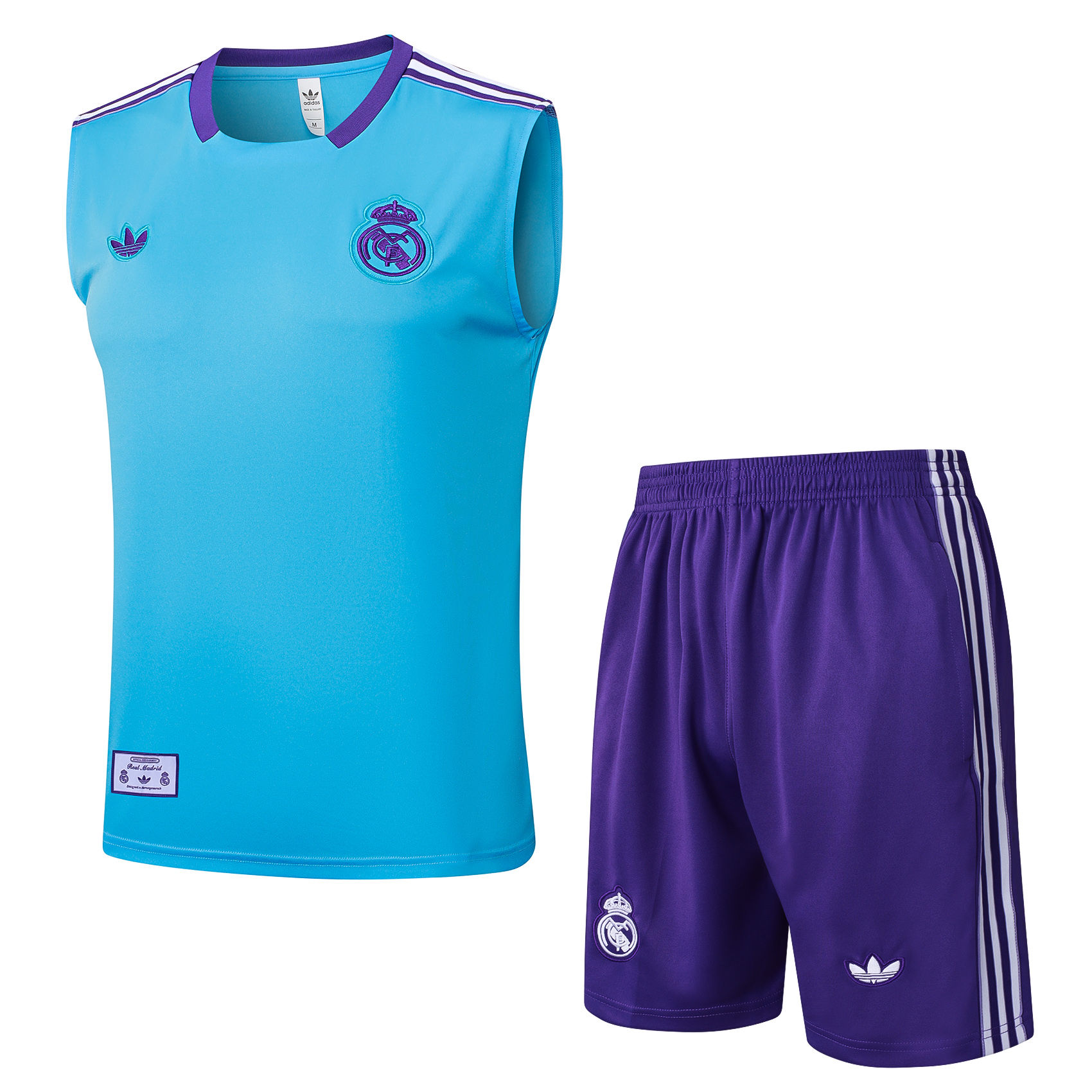 Conjunto Treino Real Madrid 2025/26 - Manga Cava