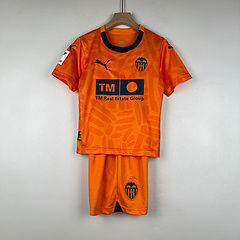 Kit criança Valencia terceiro 2023/24