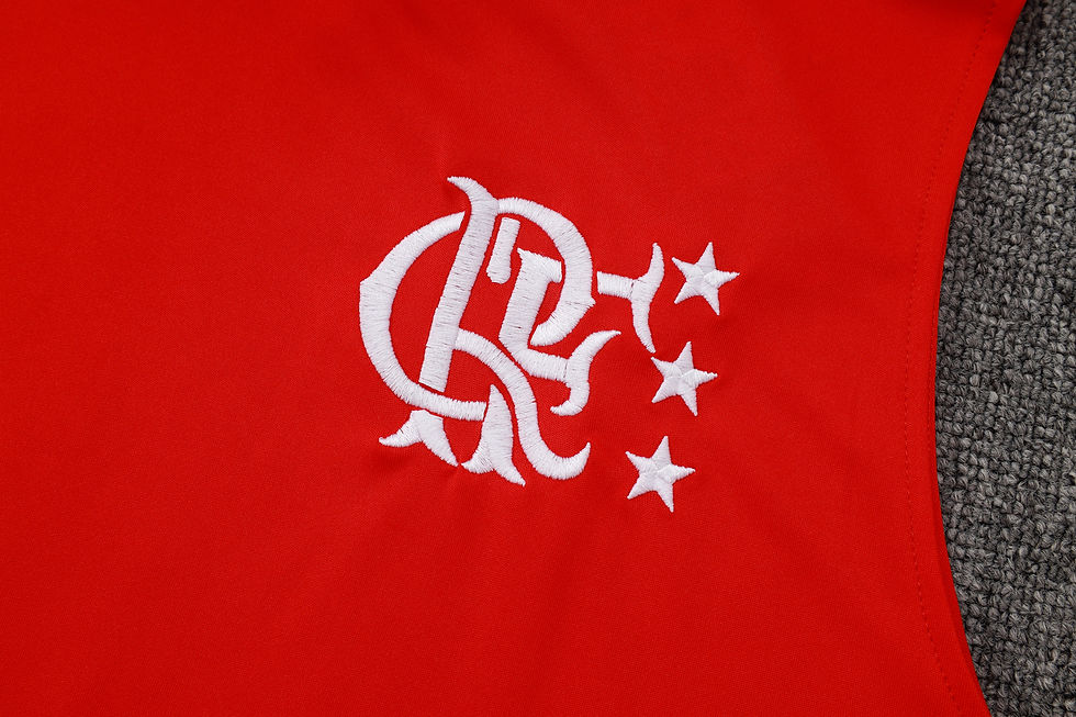 Miniatura: Conjunto Treino Flamengo 2025/26 - Manga Cava 