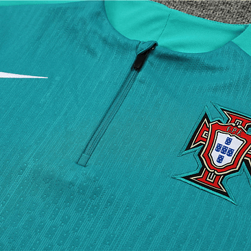Miniatura: Portugal Fato treino 1/2 Zip 2024/25