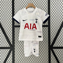 Kit criança Tottenham principal 2023/24