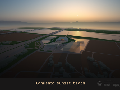 Kamisato sunset beach