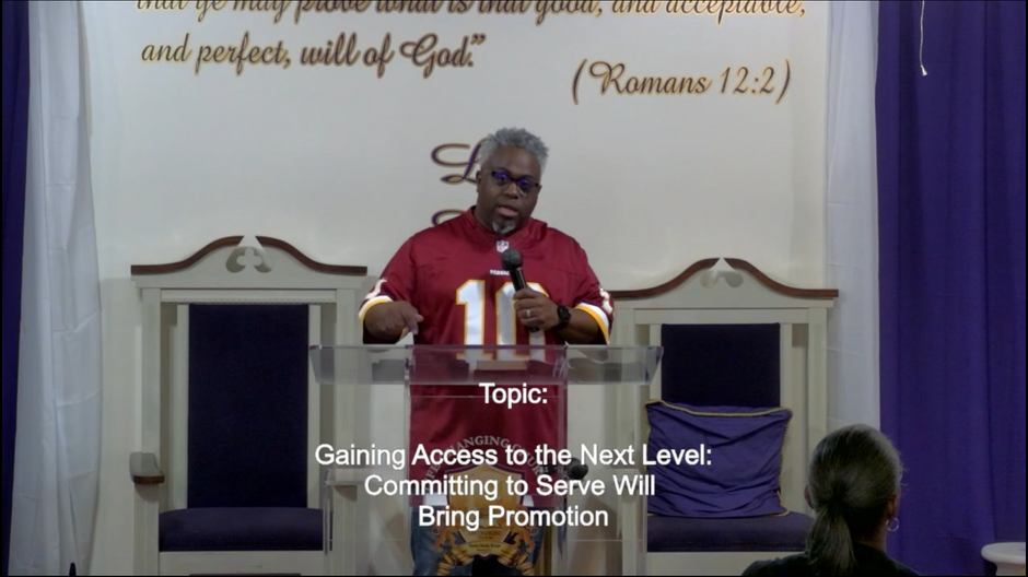 Pastor Orlando Gray Nov 17 2024