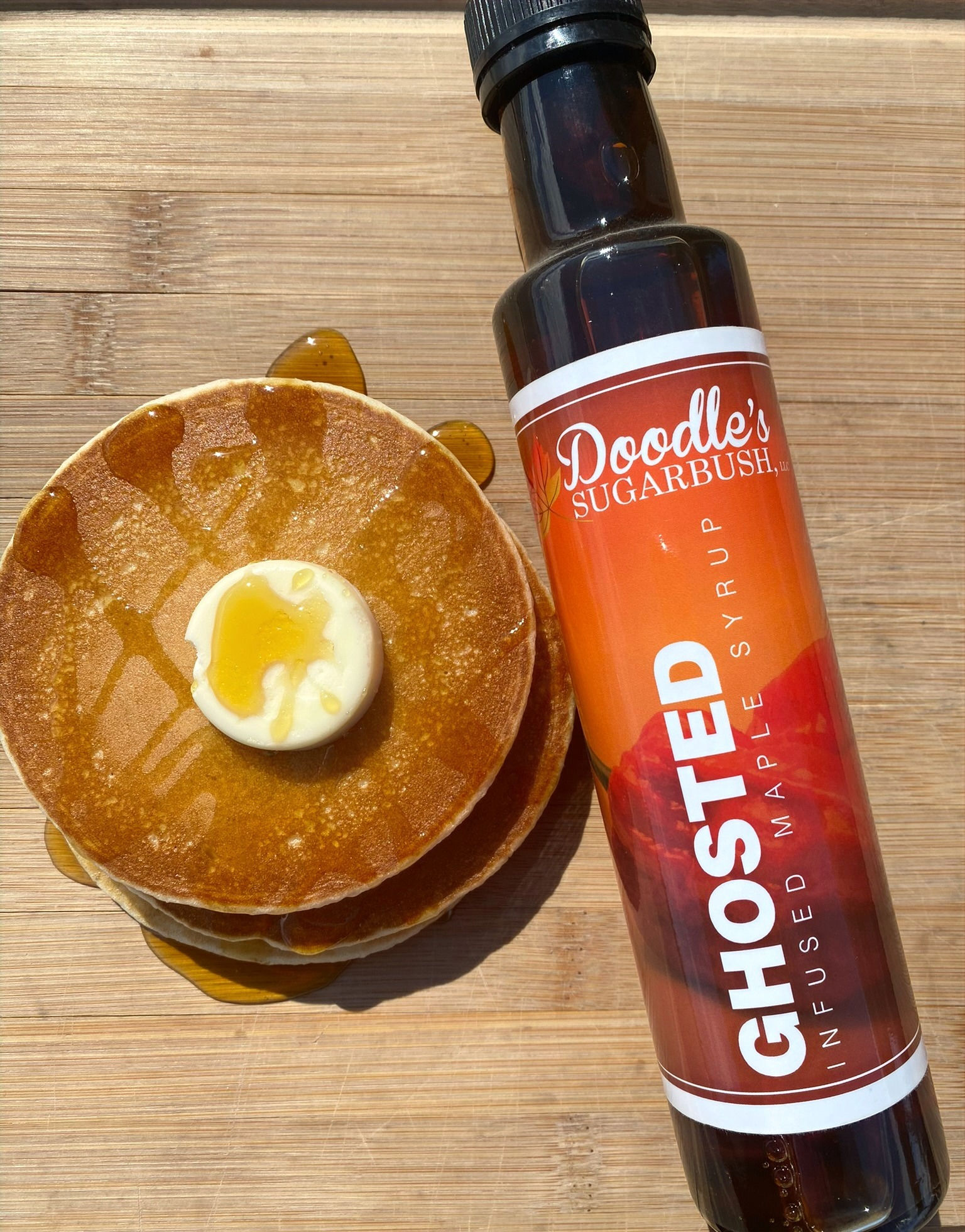 Ghosted Infused Maple Syrup