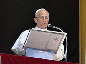 papa leone xiv all'angelus