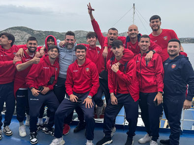 la squadra di calcio del Guidonia Montecelio