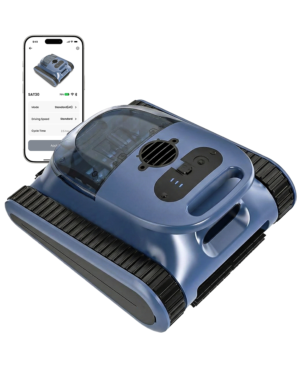 Seauto SAT30 Cordless Robotic Pool Vacuum - Smart App Navigation