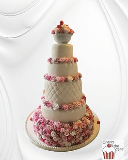back of roses and cricket wedding cake.jpg