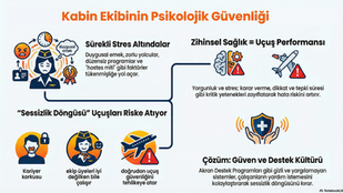 Havacılığın Görünmez Emniyet Kemeri: Kabin Ekibinde Psikolojik Güvenlik
