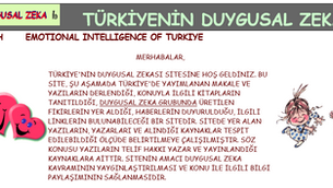 2000'li Yılların Başında "Duygusal Zekâ"
