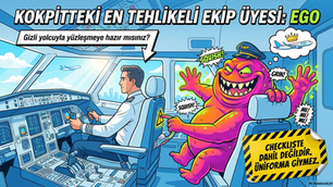 Uçaktaki En Tehlikeli Mürettebat Egonuz